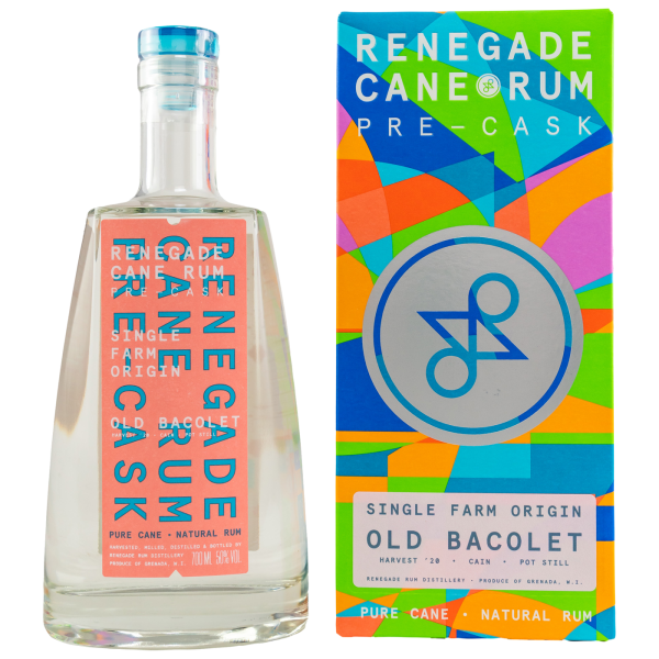 Renegade Rum Old Bacolet Pot Still Rum 1st Release 50% 0,7l