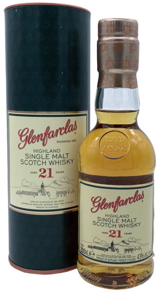 MINI - Glenfarclas 21 Jahre 43% 0,2l