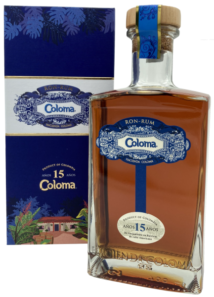 Coloma 15 Jahre Kolumbien Rum 40% 0,7l