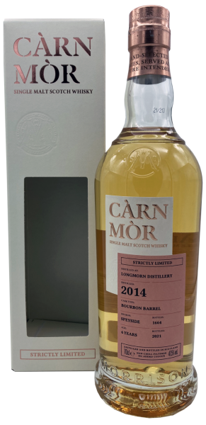 Longmorn 6 Jahre 2014 2021 Bourbon Barrel Càrn Mòr...