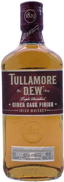 Tullamore Dew Cider Cask Finish Irish Whiskey 40% 0,5l