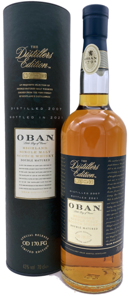Oban Distillers Edition 2007 2021 43% 0,7l