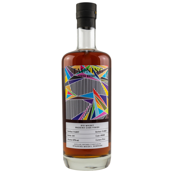 Stauning 4 Jahre Rye Madeira Finish #5551 Danish Whisky 57% 0,7l