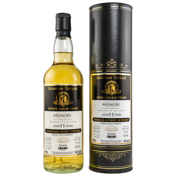Ardmore 11 Jahre 2010 2021 Peated Cask #19803203 Duncan Taylor 54,8% 0,7l