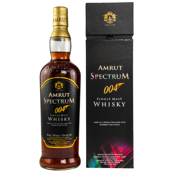 Amrut Spectrum 004 2021 Indian Single Malt 50% 0,7l (X)