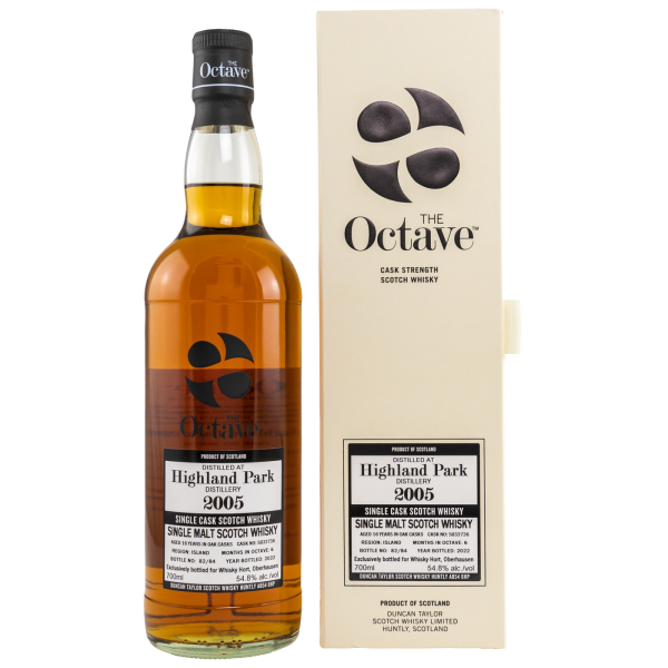 Highland Park 16 Jahre 2005 2022 The Octave #5032736 Duncan Taylor Bottled for Whiskyhort 54,8% 0,7l