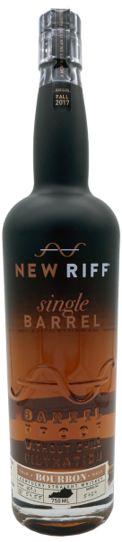 New Riff Single Barrel #5424 Bourbon 54,55% 0,75l