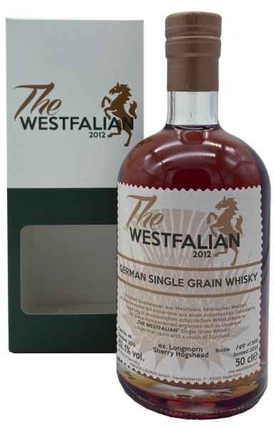 The Westfalian 2013 2022 ex Longmorn Sherry Hogshead #46 German Single Grain Whisky 52,1% 0,5l