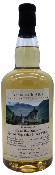 Glendullan 11 Jahre 2010 2022 Bourbon Hogshead #144 Anam na h-Alba 57,4% 0,7l