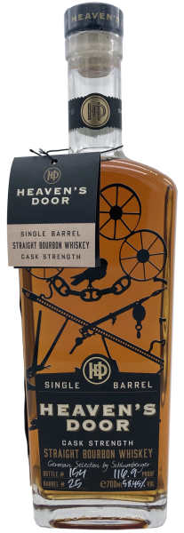 Heavens Door Single Barrel CS Schlumberger Selection #25 Straight Bourbon Whiskey 58,45% 0,7l