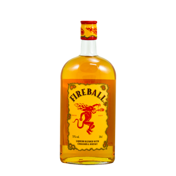 Fireball Liqueur Blended with Cinnamon & Whisky 33% 0,7l