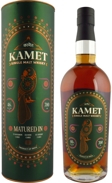 Kamet Indian Single Malt Whisky 46% 0,7l
