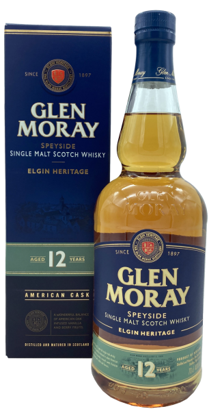 Glen Moray 12 Jahre Single Malt 40% 0,7l
