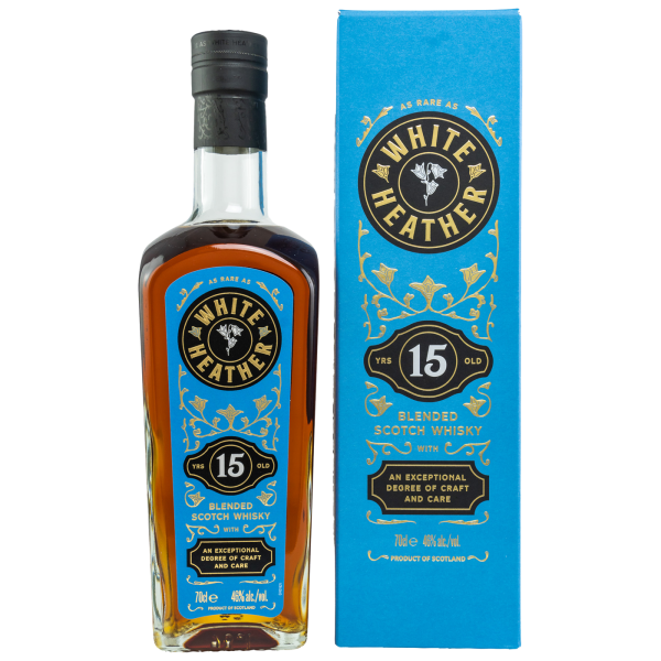 White Heather 15 Jahre Blended Scotch Whisky by Billy Walker 46% 0,7l