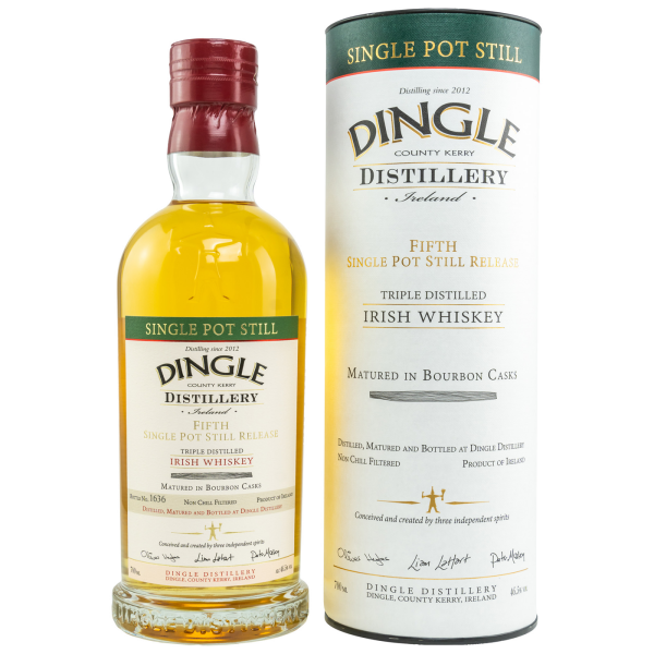 Dingle Fifth Single Pot Still Irish Whiskey Release 5 46,5% 0,7l