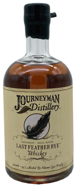 Journeyman Last Feather Rye Whiskey Batch 153 45% 0,5l