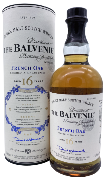 Balvenie 16 Jahre French Oak Finished in Pineau Cask 47,6% 0,7l