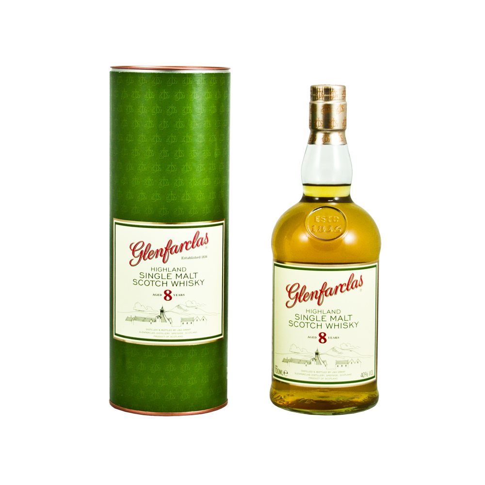 Glenfarclas 8 € 0,7l - Oberhausen, Jahre 40% Whiskyhort 29,90