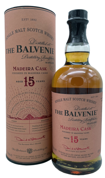 Balvenie 15 Jahre Madeira Cask Finish 43% 0,7l
