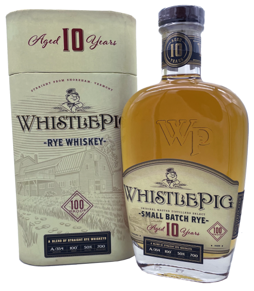 WhistlePig 10 Jahre 100 Proof Rye Whiskey 50% 0,7l