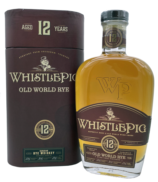 WhistlePig 12 Jahre Old World Rye Whiskey 43% 0,7l
