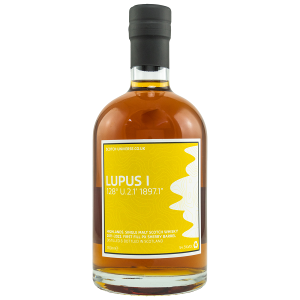 Lupus I 2011 2022 First Fill PX Sherry Barrel Scotch Universe 54,5% 0,7l