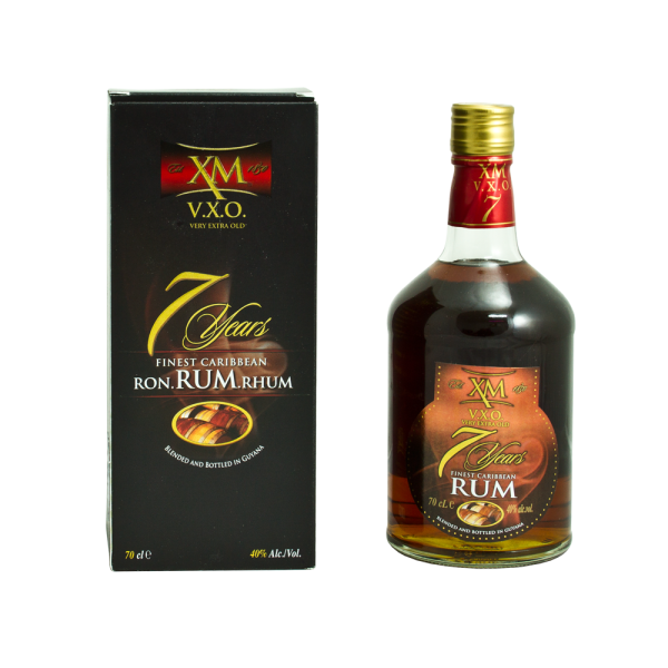 Demerara 7 Jahre XM VXO Rum 40% 0,7l