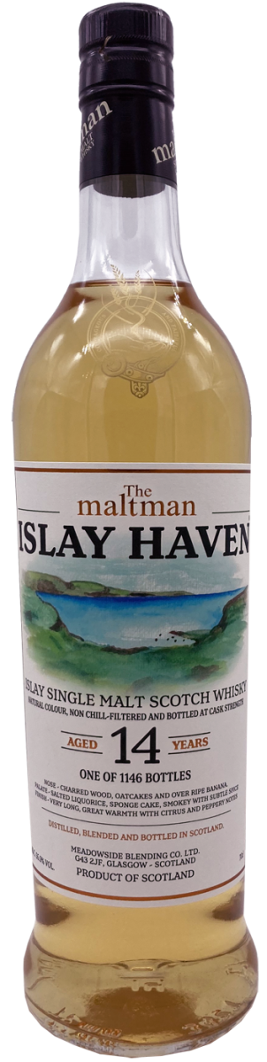 Islay Haven 14 Jahre 2007 2021 The Maltman 55,9% 0,7l - Whiskyhort